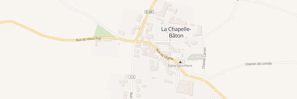 Plan du 23 Rue de l’Eglise à Antezant-la-Chapelle