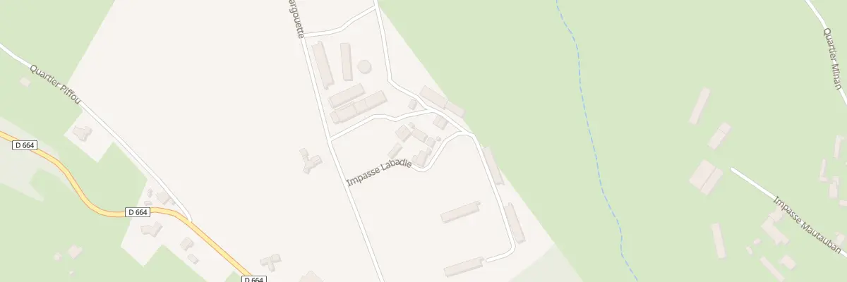 Plan du 81 Imp Labadie à Malaussanne