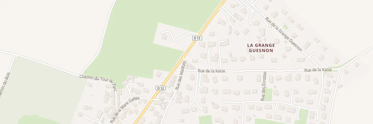 Plan du 22 Rue des Maillots à Banville