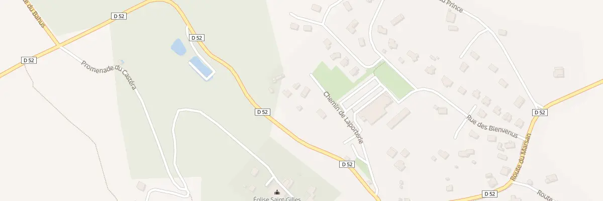 Plan du 255 Che de Laporterie à Montgaillard