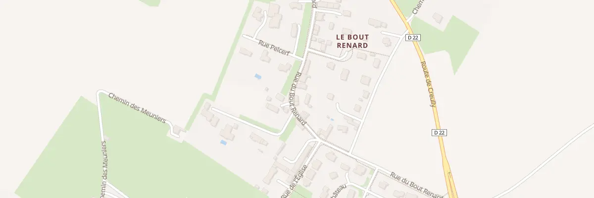Plan du 10 Rue du Bout Renard au Fresne-Camilly
