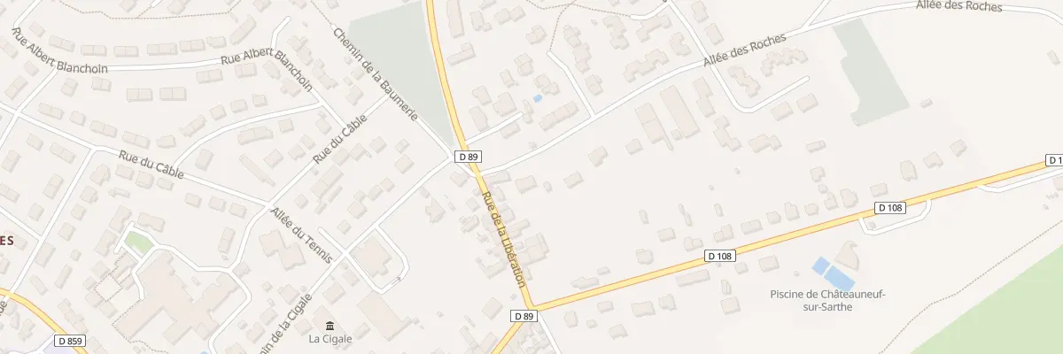 Plan du 1 All des Roches aux Hauts-d’Anjou
