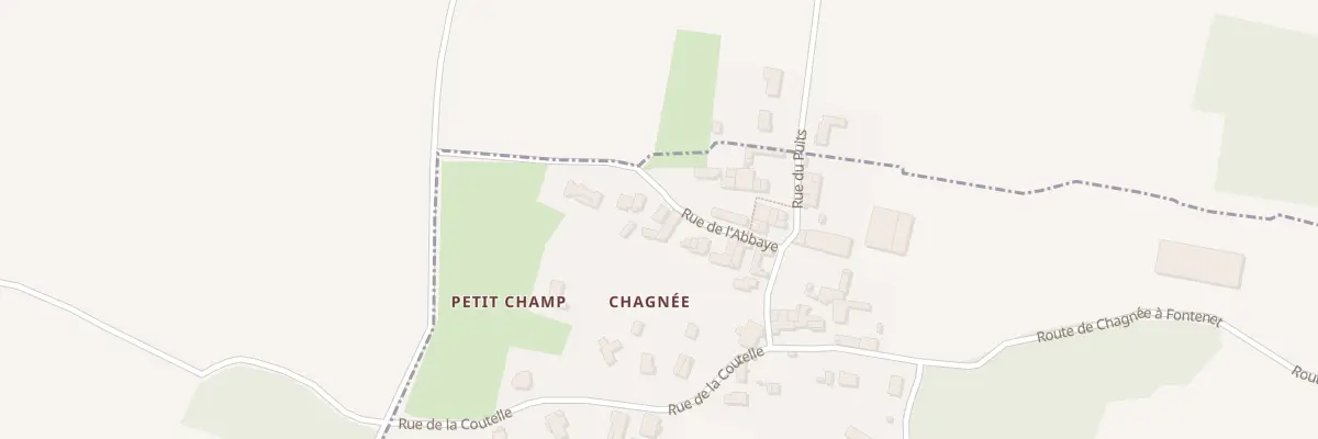 Plan du 9 Rue de l’Abbaye à Fontenet