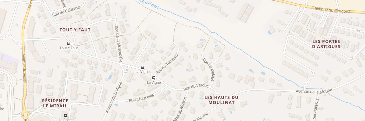 Plan du 8 Rue du Teinturin à Artigues-près-Bordeaux