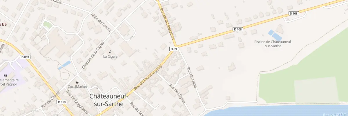 Plan du 7 Rue du Faubourg Joly aux Hauts-d’Anjou