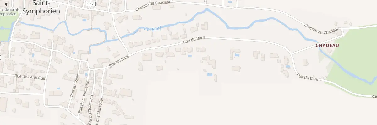 Plan du 62 Rue du Baril à Saint-Symphorien