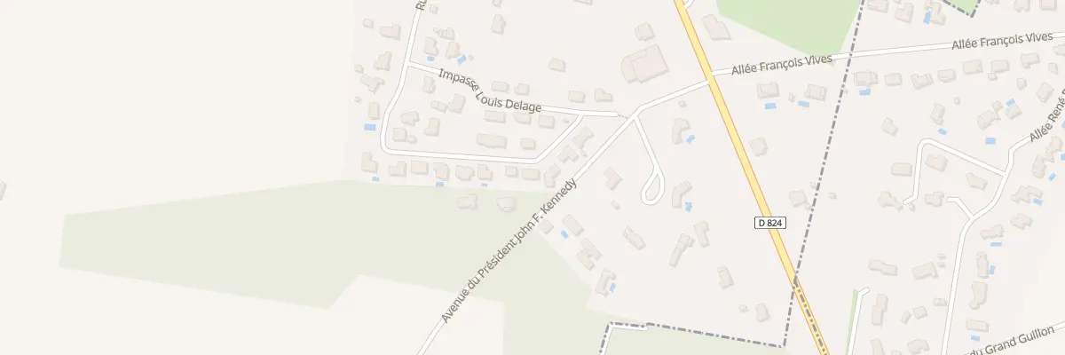 Plan du 334 Rue Louis Delage à Saint-Pierre-du-Mont