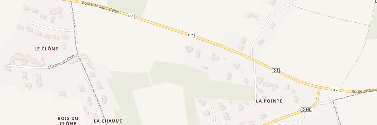 Plan du 23 Rte de St Genis à Saint-Hilaire-du-Bois