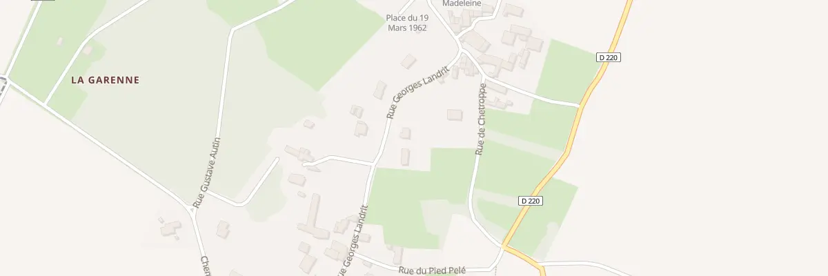 Plan du 9 Rue Georges Landrit à La Jarrie-Audouin
