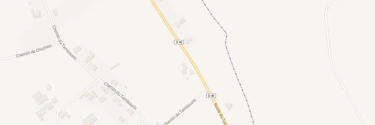 Plan du 514 Rte du Tursan à Aubagnan