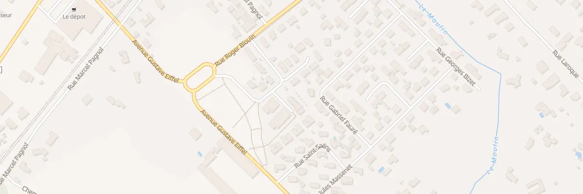 Plan du 4 Rue de la Prairie à Sainte-Eulalie