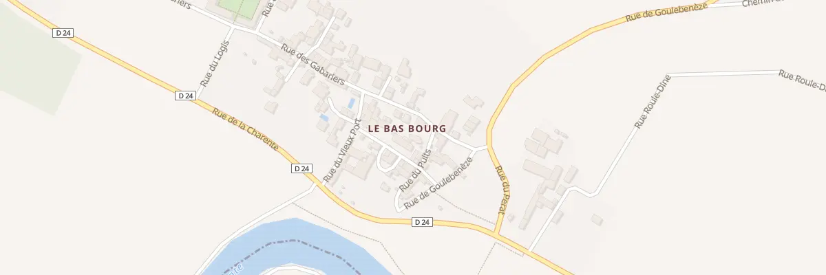 Plan du 10 Rue de l’Ancienne Auberge à Dompierre-sur-Charente