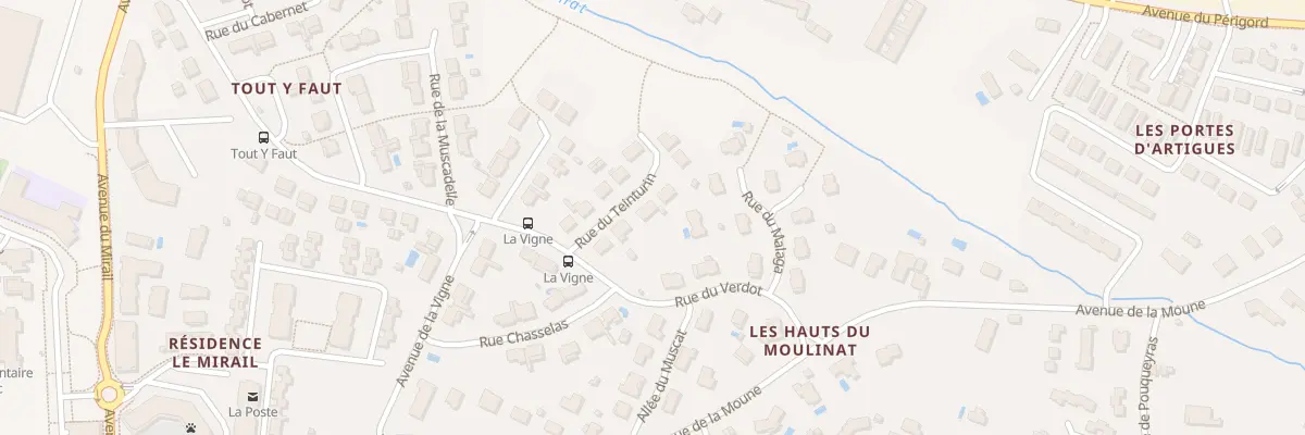 Plan du 6 Rue du Teinturin à Artigues-près-Bordeaux