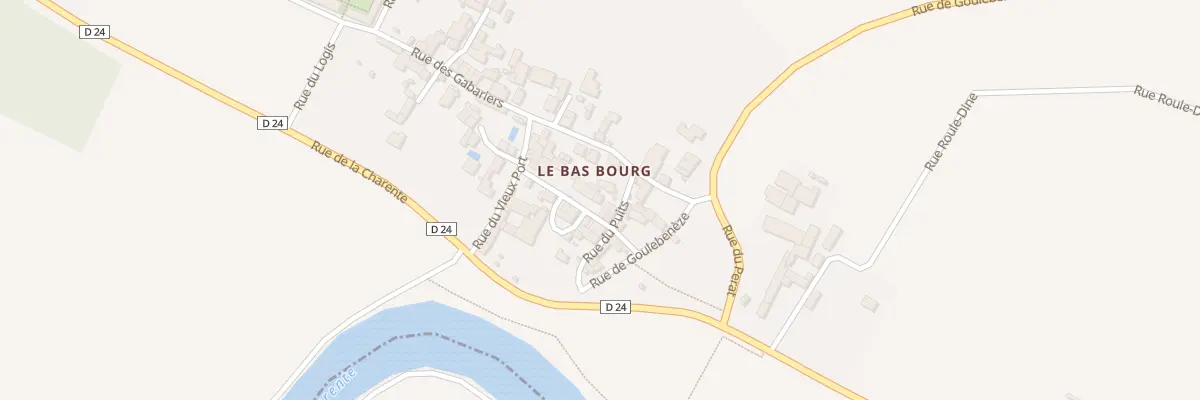Plan du 12 Rue de l’Ancienne Auberge à Dompierre-sur-Charente