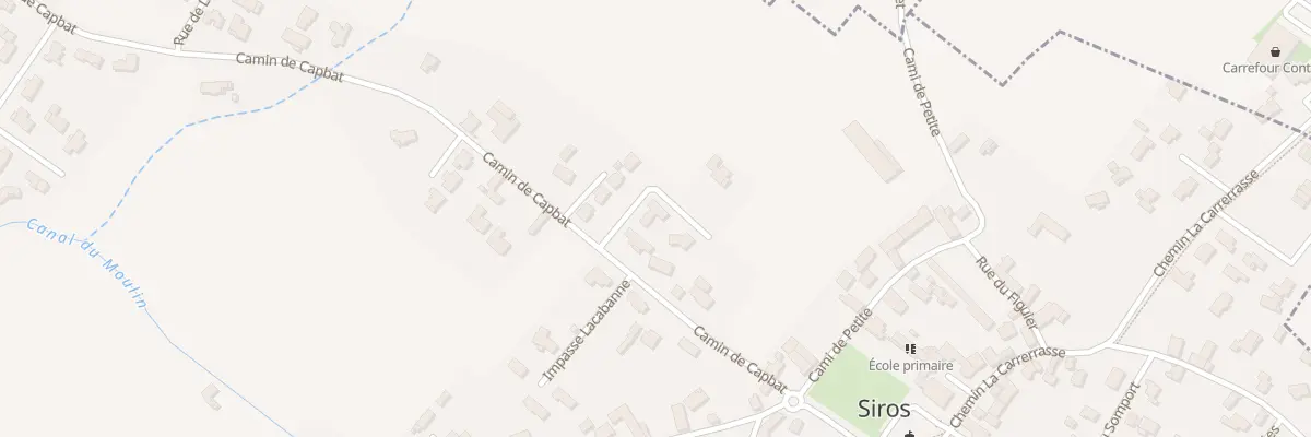 Plan du 2 Rue Pucheou à Siros