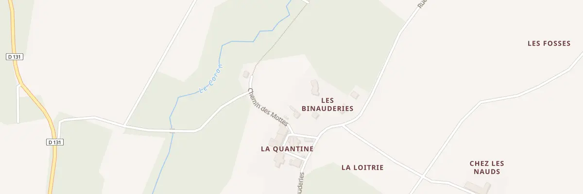 Plan du 9 Rue des Binauderies à Saint-Bris-des-Bois