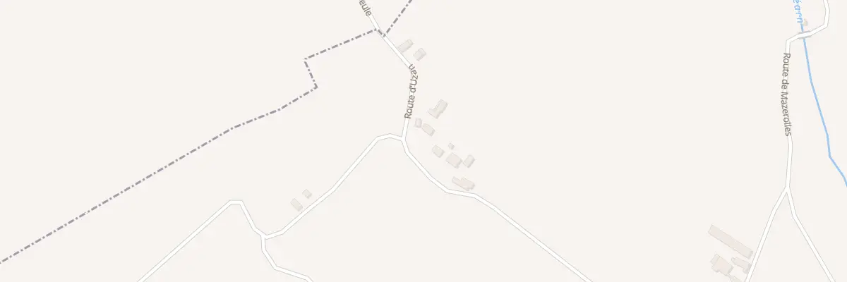 Plan du 8 Rte d’Uzan à Larreule
