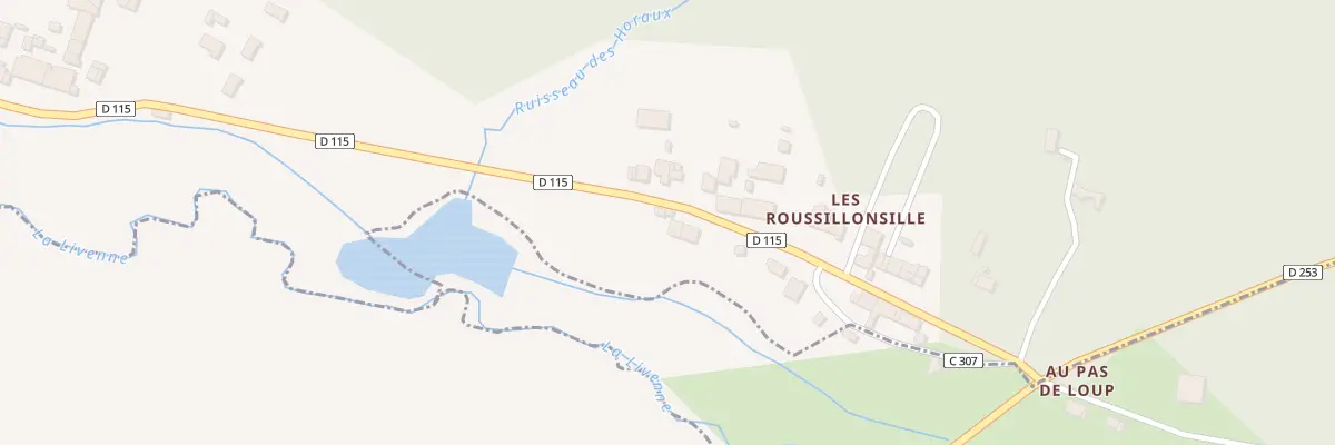 Plan du 475 La Touille à Donnezac