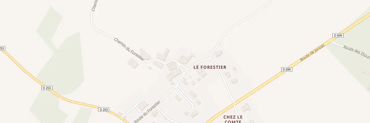Plan du 18 Rte du Forestier à Saint-Hilaire-du-Bois
