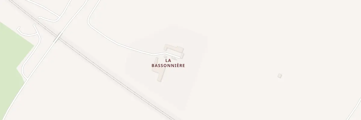 Plan du 1 La Bassonnière à La Cropte