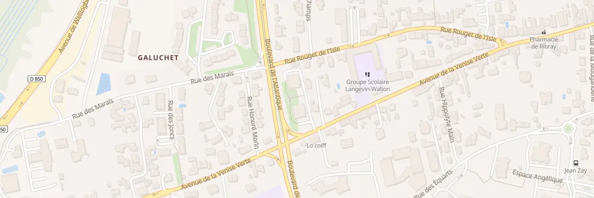 Plan du 52 Av de la Venise Verte à Niort