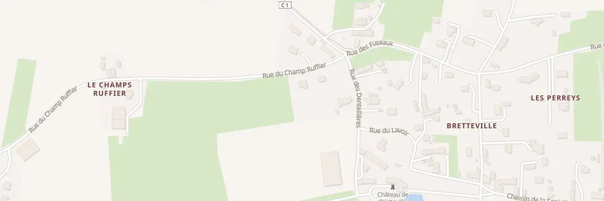 Plan du 17 Rue du Champ Ruffier à Sainte-Honorine-du-Fay