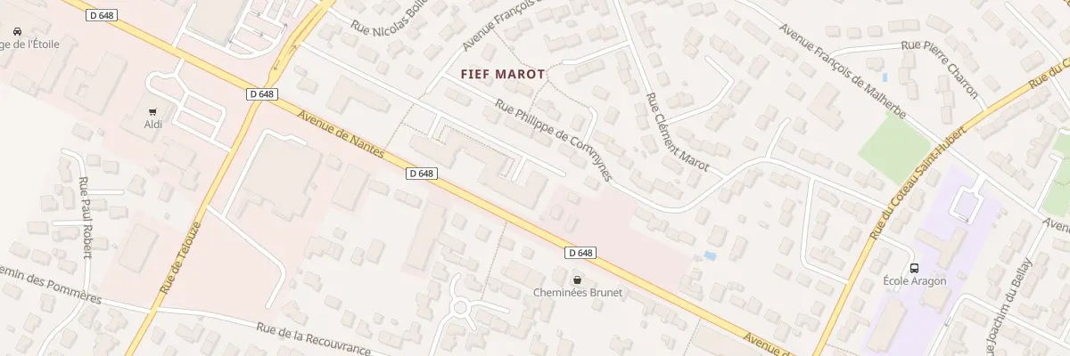 Plan du 111 Rue de Telouze à Niort