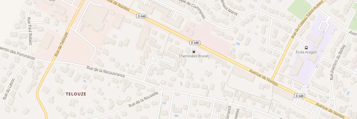 Plan du 10 Rue du Fief Saint Martin à Niort