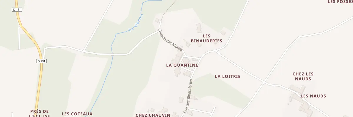 Plan du 5 Rue de la Cantine à Saint-Bris-des-Bois