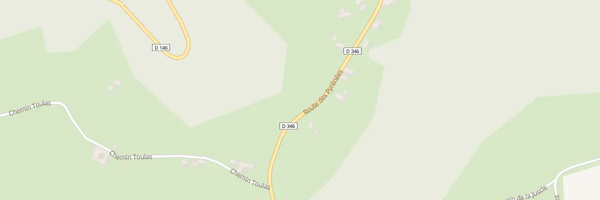 Plan du 750 Rte des Pyrénées à Aubertin