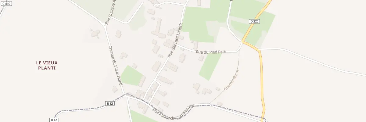 Plan du 17 Rue Georges Landrit à La Jarrie-Audouin