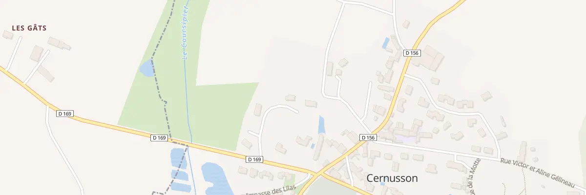 Plan du 7 Lot du Cormier à Cernusson