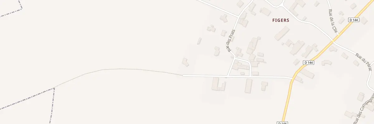 Plan du 20 Rue Font Morte à Échebrune