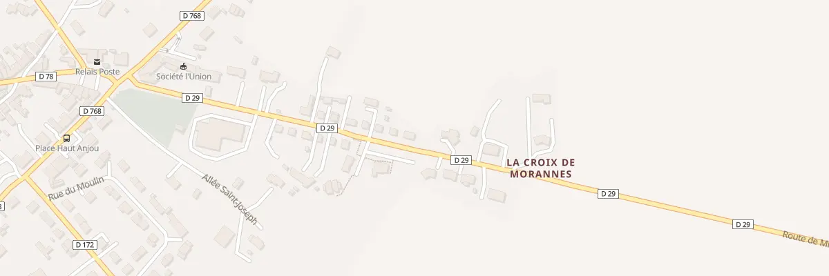 Plan du 21 Rue du Soleil Levant à Miré