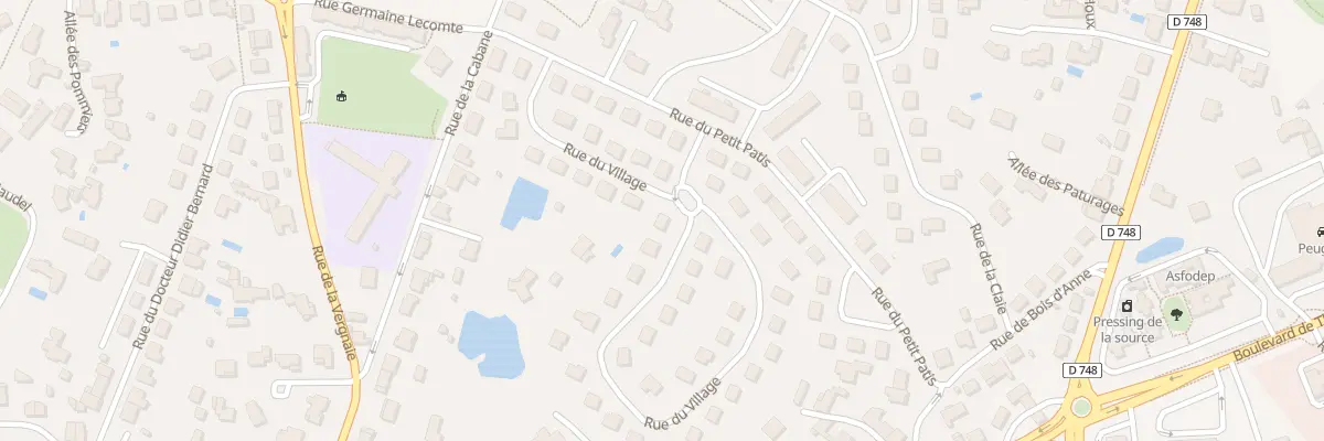 Plan du 18 Rue du Village à Bressuire