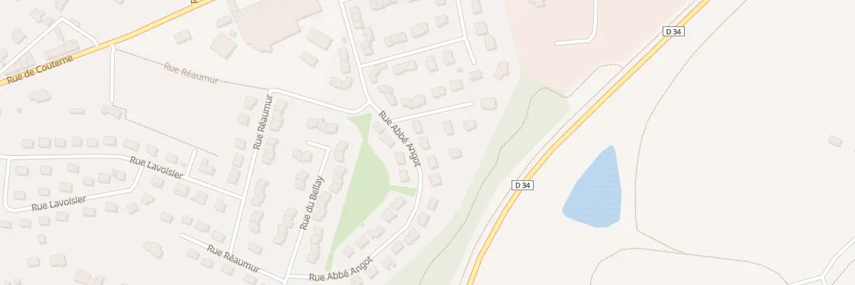 Plan du 20 Rue abbe angot à Lassay-les-Châteaux