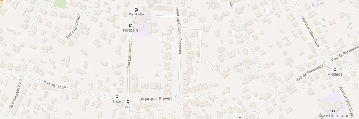 Plan du 9 Rue Lamartine à Ambarès-et-Lagrave