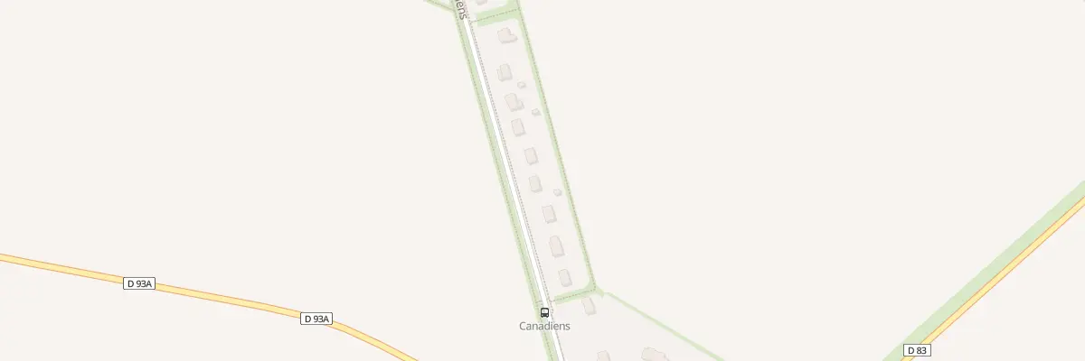 Plan du 37 Av des Canadiens au Fresne-Camilly