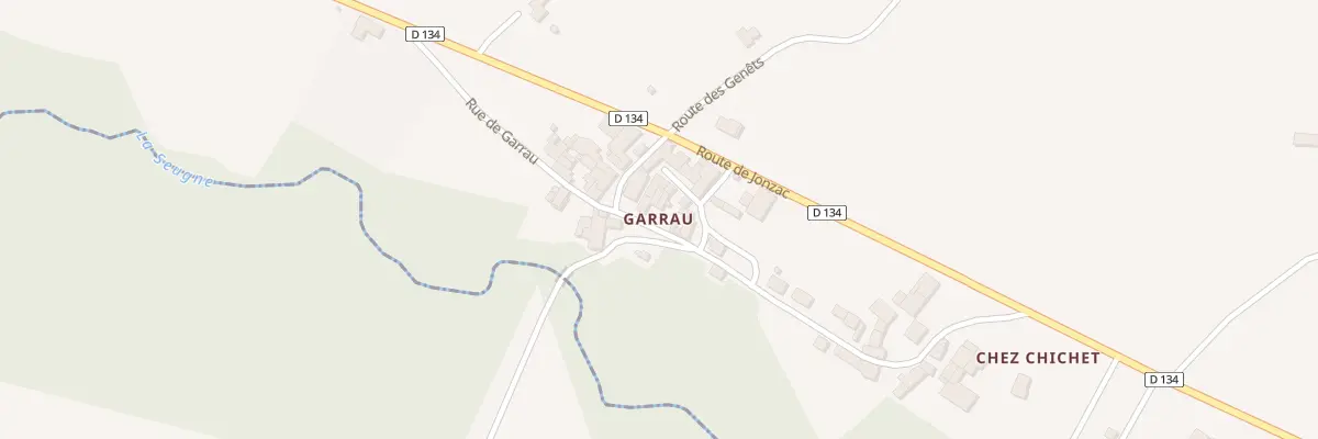 Plan du 5055 Garrau à Saint-Georges-Antignac