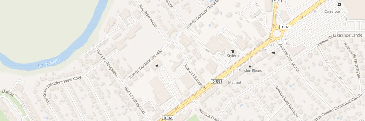 Plan du 19 Rue de Briole à Mont-de-Marsan