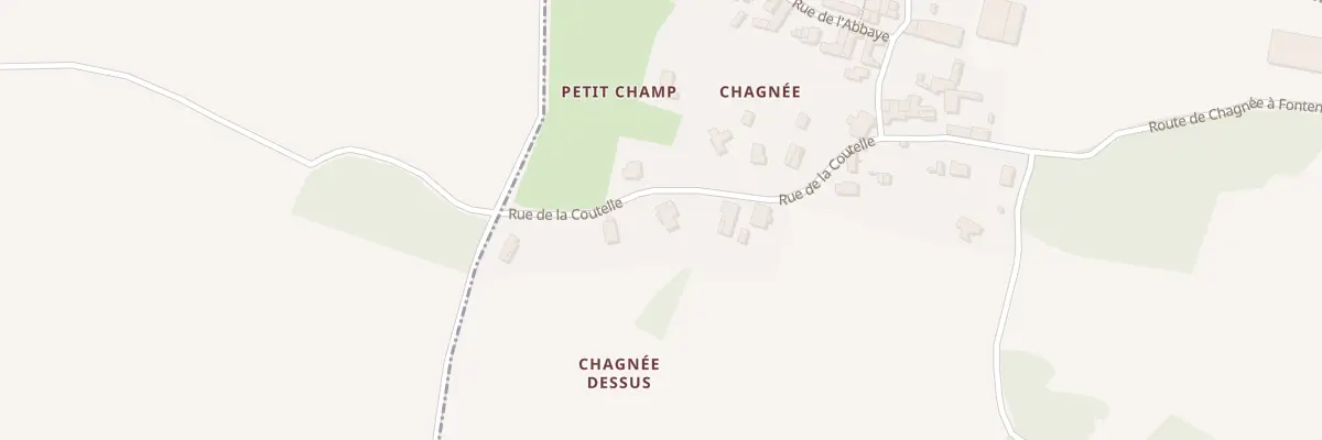 Plan du 7 Rue de la Coutelle à Fontenet