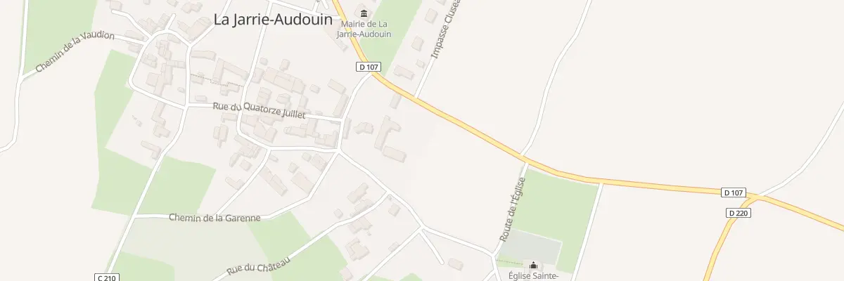 Plan du 5 Rue Evariste Mainguet à La Jarrie-Audouin
