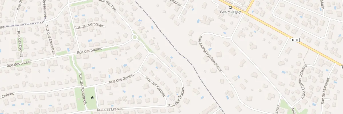 Plan du 38 Rue des Erables à Saint-Pierre-du-Mont