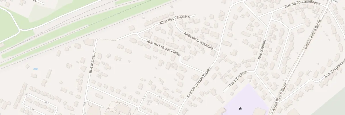 Plan du 7 Rue du Pre des Places à Ambarès-et-Lagrave