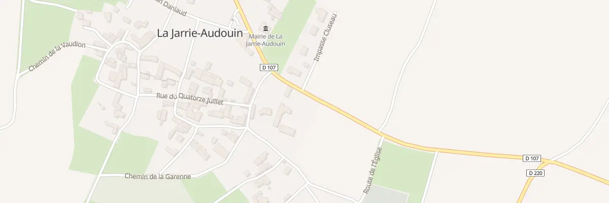 Plan du 2 Rte d’Aulnay à La Jarrie-Audouin