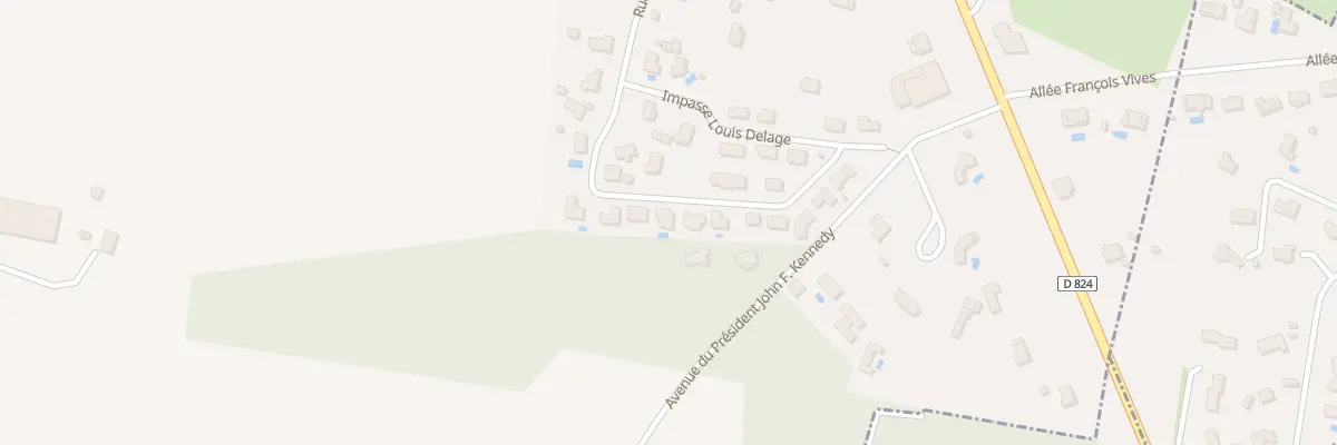 Plan du 248 Rue Louis Delage à Saint-Pierre-du-Mont