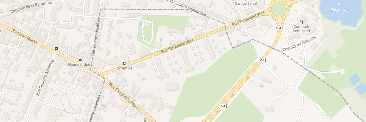 Plan du 239 Rue Ferdinand Vest aux Ponts-de-Cé