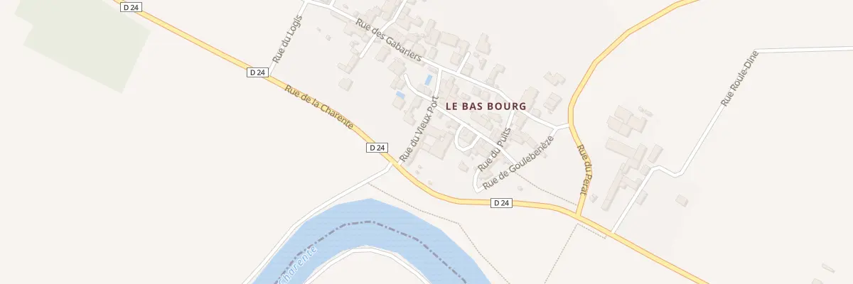 Plan du 8 Rue du Vieux Port à Dompierre-sur-Charente