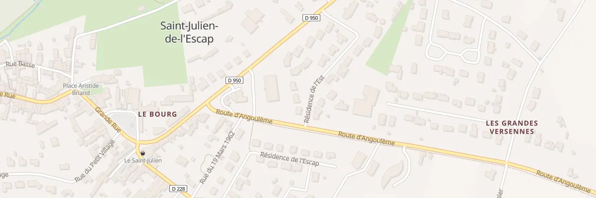 Plan du 3 Rue Résidence de l’Est à Saint-Julien-de-l’Escap