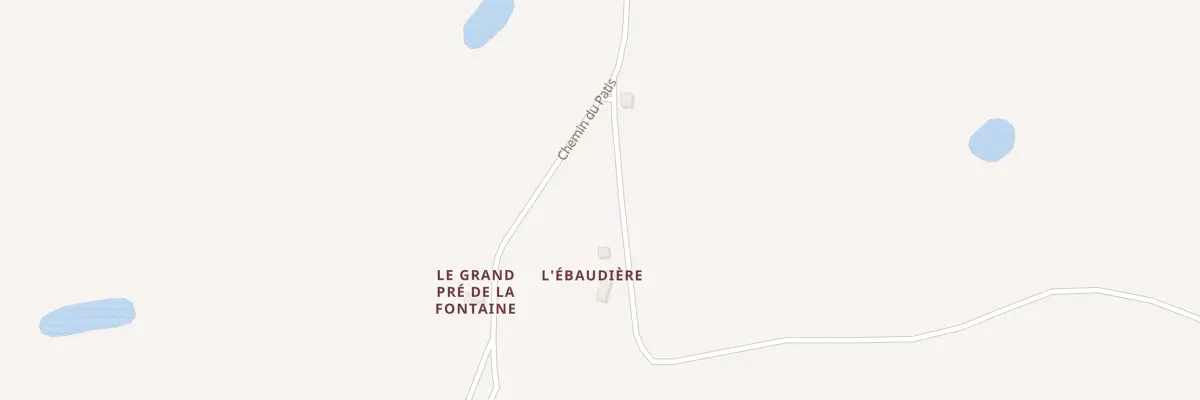 Plan du 675 Chem du Pâtis à Évron